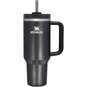NIB Stanley The Quencher H2.0 Flowstate Tumbler 40oz in Black Glow
